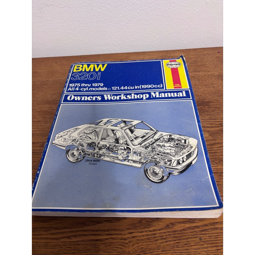 BMW 320i Haynes Owners Workshop Manual 1975-1979 4-Cyl 1990cc Repair Book